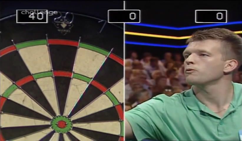 Bullseye dart board in series 10