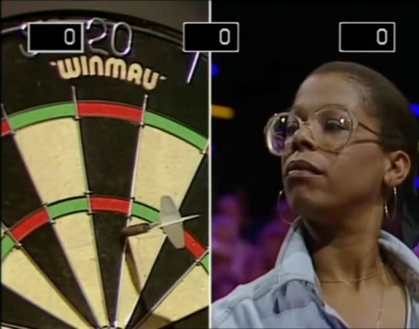 Bullseye dart board in series 11
