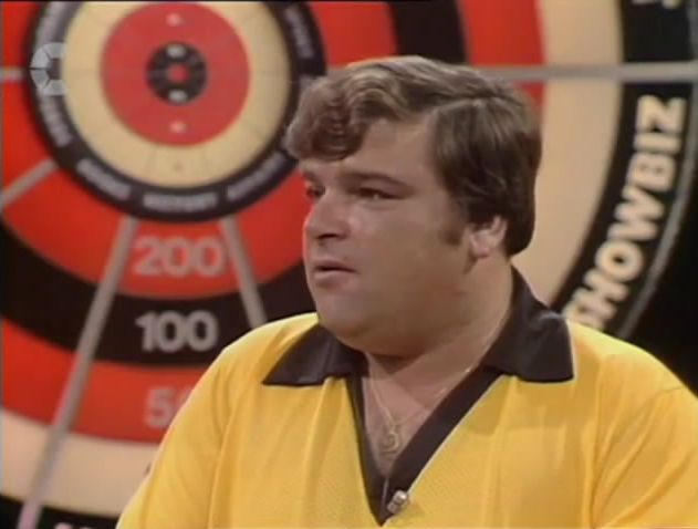 Jocky Wilson in series 3 of Bullseye