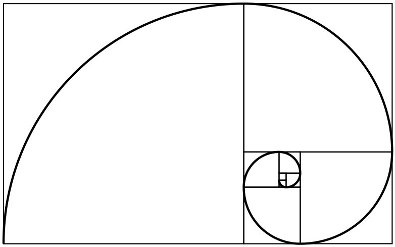 Fibonacci spiral